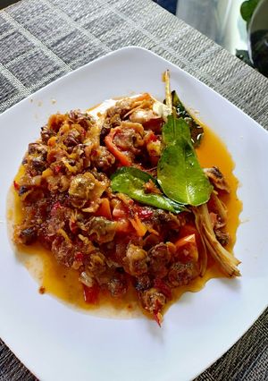 Foto resep Kerang Saos Padang