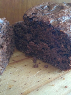Una foto de Budín de chocolate sin harina, azúcar, ni manteca/aceite