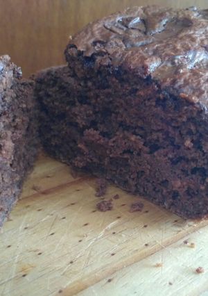 Una foto de Budín de chocolate sin harina, azúcar, ni manteca/aceite