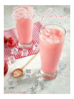 Foto resep Pink Lava