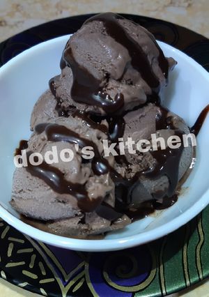 صورة لوصفة ايس كريم شوكولاتة