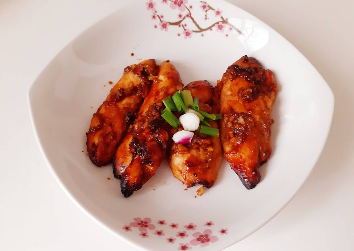 Ayam fillet panggang simple (#293)