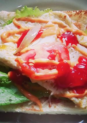Foto resep Sandwich kilat