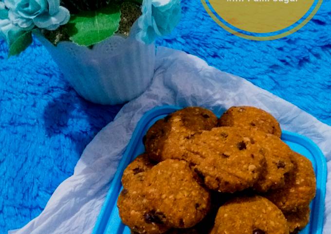 17. Oat Chocochips Cookies with Palm Sugar NoOven Takaran Sendok