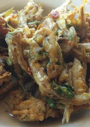 Foto resep Teri goreng yummy spicy
