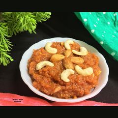 A picture of Gajar/Carrot ka Halwa.