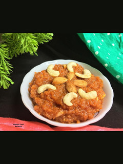 A picture of Gajar/Carrot ka Halwa.