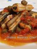 Anguilla con Pomodorini Freschi e Capperi