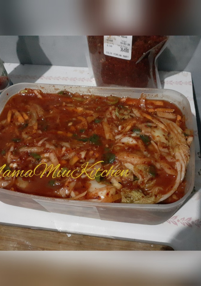 Foto resep Kimchi MamaMiuKitchen