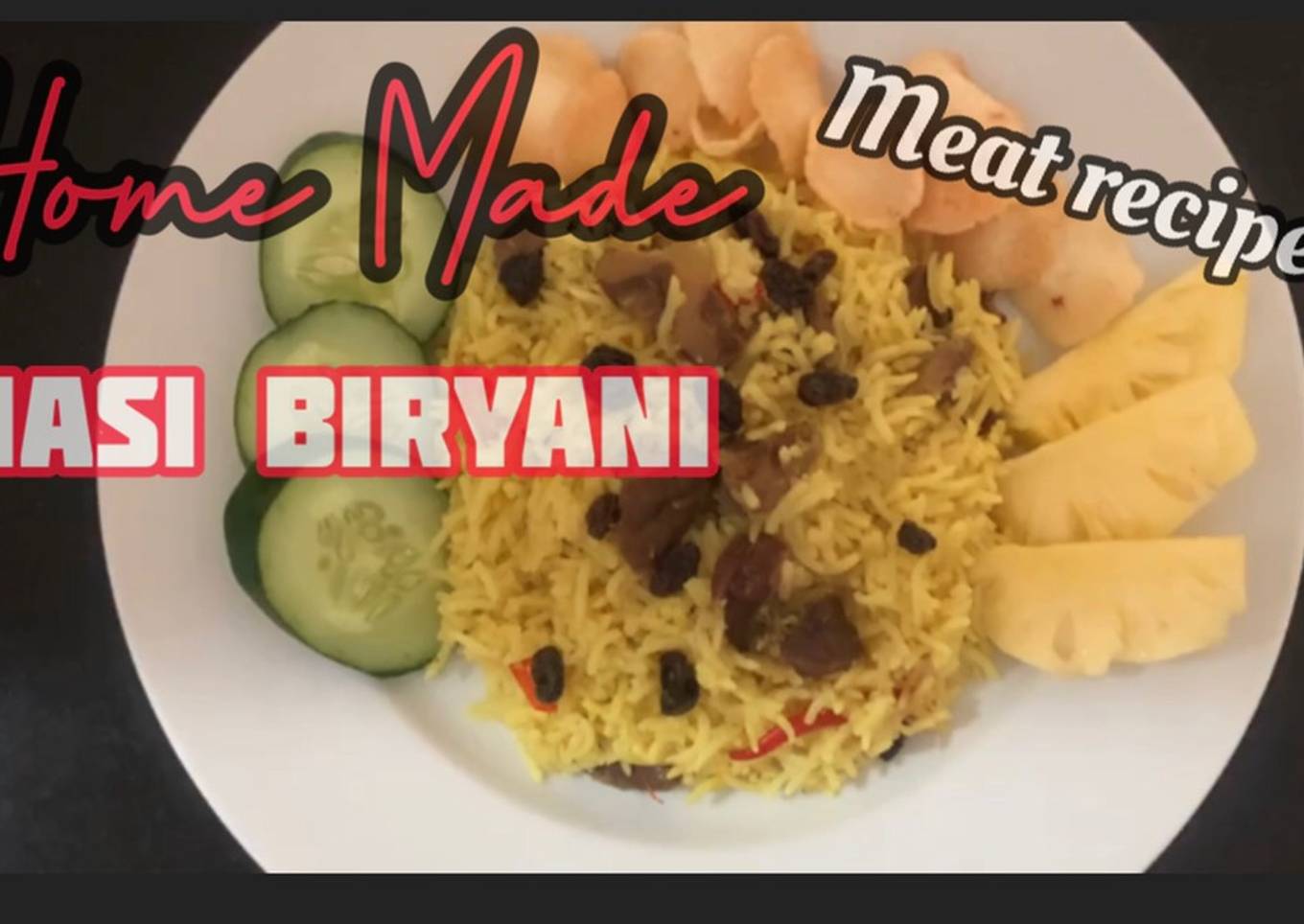 Nasi Biryani Home Made