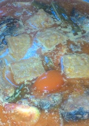 Foto resep Ikan tongkol masak santan