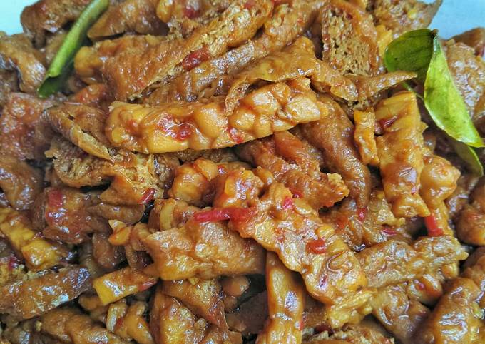 Orek Tempe Tahu Bumbu Medok 👍