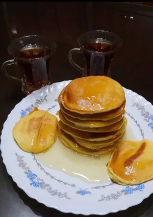 عکسی از دستور پنکیک خودم پز