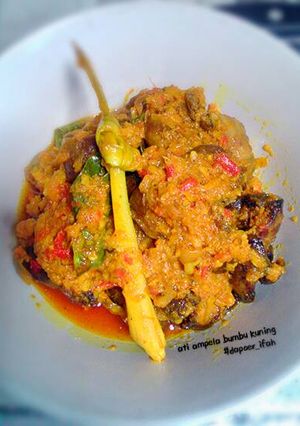 Foto resep Ati Ampela Bumbu Kuning