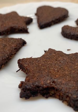 Narancsos szegfűszeges csokis keksz recept fotója