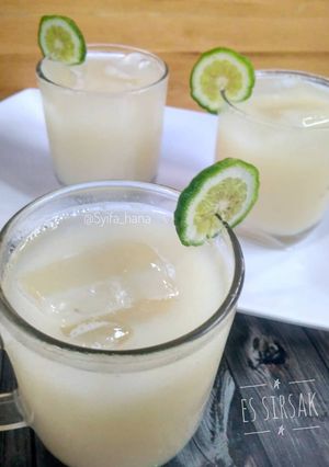 Foto resep Es sirsak #bikinramadanberkesan #28