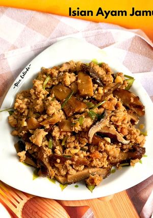 Foto resep Isian Ayam Jamur (isian bacang)