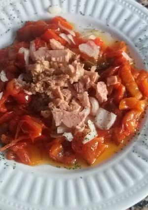 Foto principal de Ensalada de pimientos asados