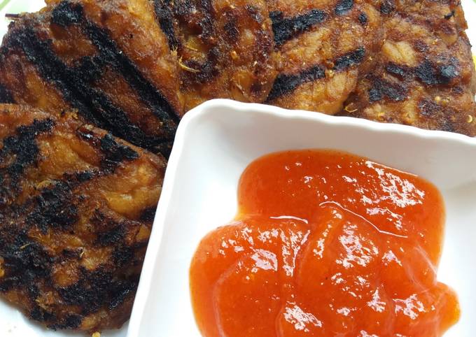 Cara Gampang Membuat Tempe Bacem Panggang Teflon yang Lezat