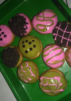 Foto resep Donat tembem lembut.