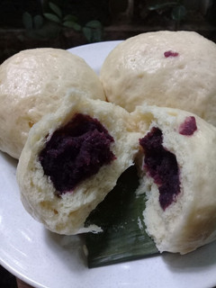 Foto resep Bakpao Simple isi Ubi Ungu