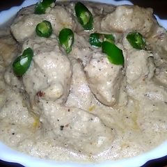 A picture of Kaju chicken.