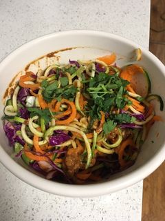A picture of Raw Vegan Chow Mein.