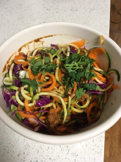 A picture of Raw Vegan Chow Mein.