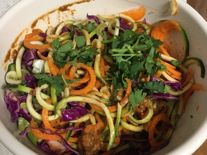 Recipe Raw Vegan Chow Mein the So Delicious Makes you drool