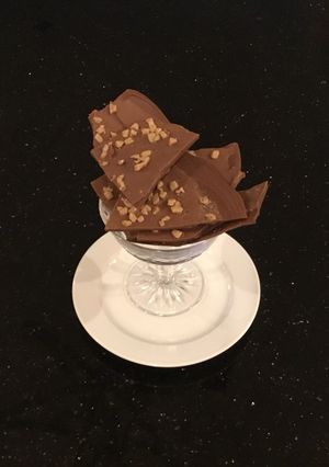 A picture of Salted Caramel Truffle Bark.