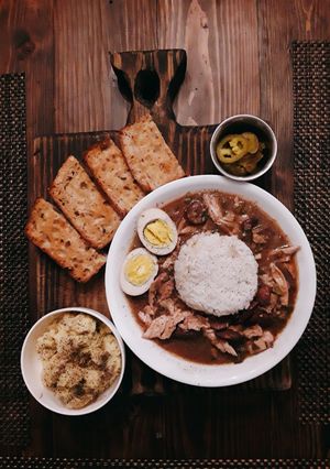 A picture of Surf and turf gumbo!.
