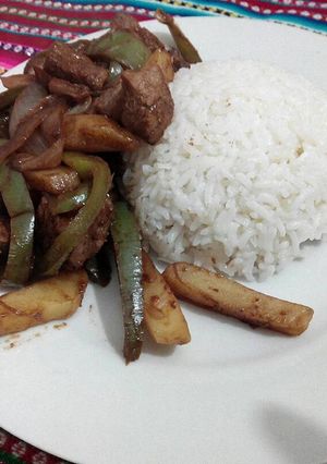 Foto principal de Lomo saltado con 3 ingredientes