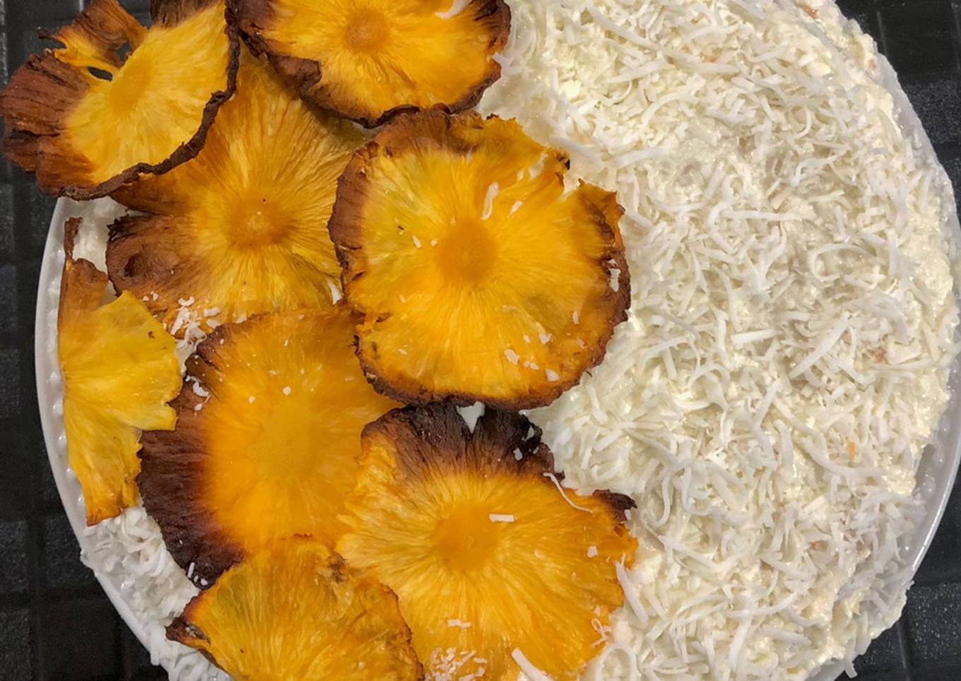 Pastel tres leches de coco