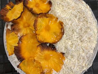 Pastel tres leches de coco