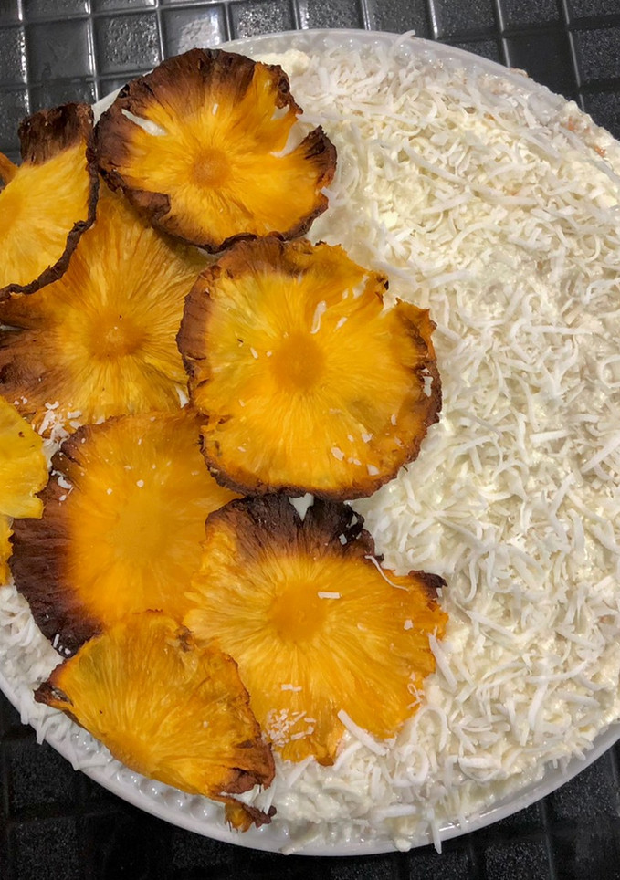 Una foto de Pastel tres leches de coco