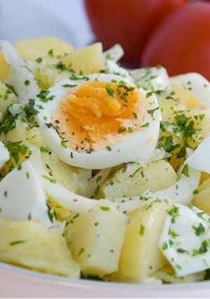 Una foto de Papas al perejil