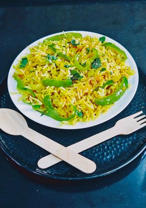 A picture of Capsicum Rice.