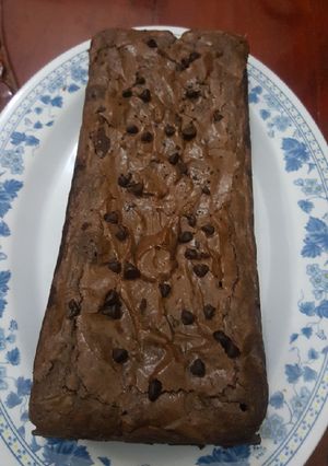 Foto resep Brownies panggang shiny crust