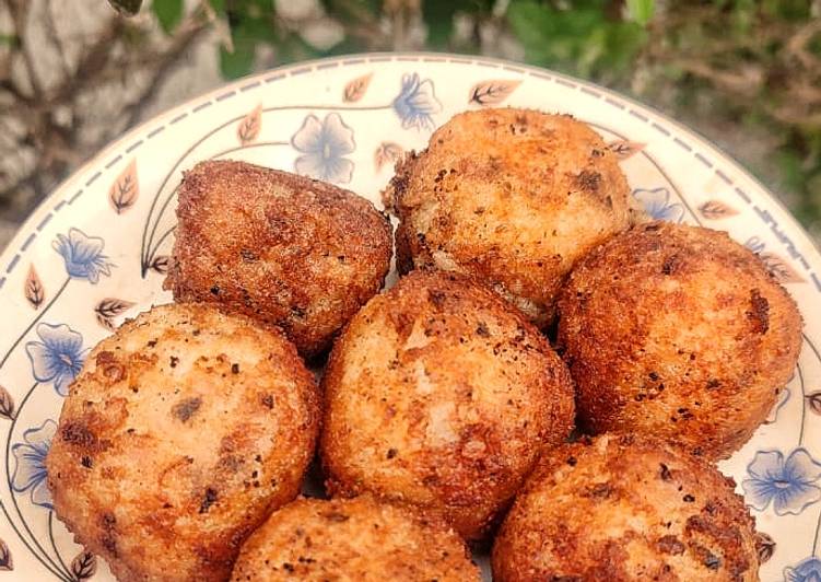 Cheesey potato balls