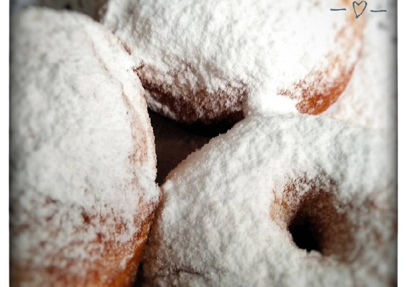 Donat tape, satu telur dan empuk