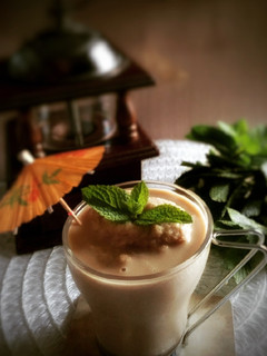 Una foto de Granizado de café soluble y leche condensada