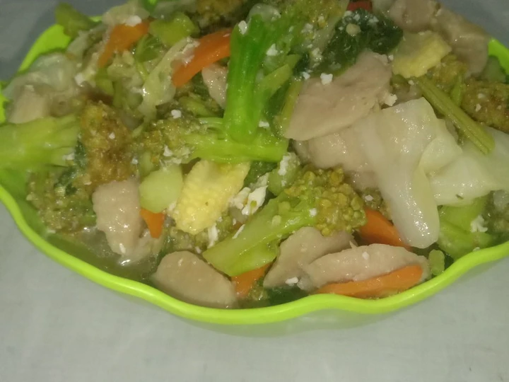 Easy Ways Make Recipes Capcay sayur the Can Spoil the Tongue Can Pamper Your Tongue.