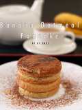 Banana Oatmeal Pancake (Eat Clean Healthy Breakfast)