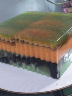 Foto resep Puding Mozaik Marie