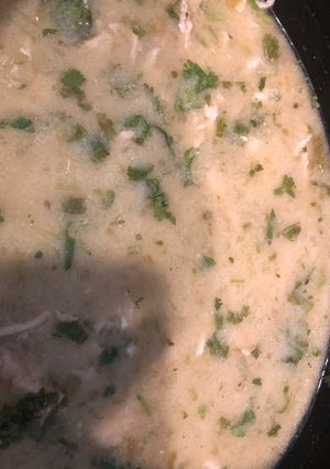 A picture of Chicken White Bean Chili.