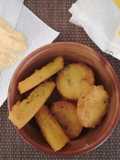 Bastoncini di polenta fritta