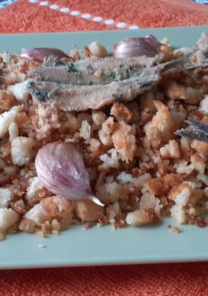 Una foto de Migas de mi madre