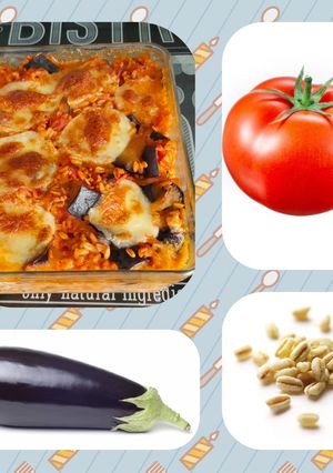 Une photo de Gratin d'ebly aux légumes
