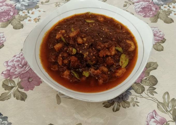 Cara Bikin Sambal Udang Pete Yang Enak