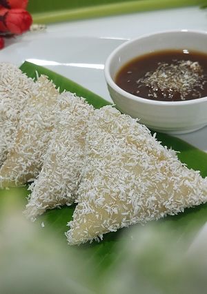 Foto resep Lupis Saus Durian